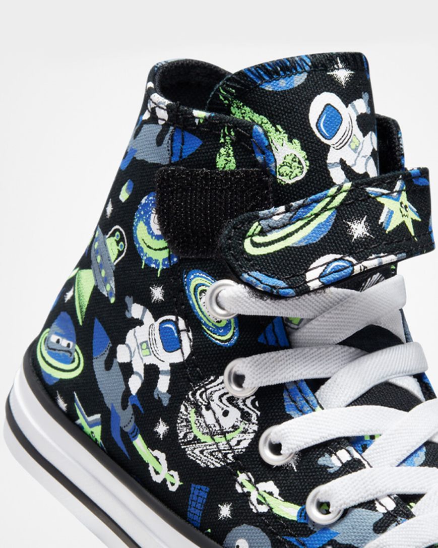 Tenisi Inalti Fete Converse Chuck Taylor All Star Easy-On Space Cruiser Negrii Albastri Verzi | RO JQPX0708